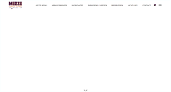 Desktop Screenshot of mezze-scheveningen.nl